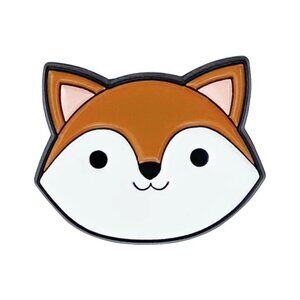Cute Fox Face Enamel Pin | Cartoon Woodland Animal Badge